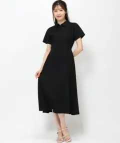 【ミッシュマッシュ】スキッパーカットワンピース