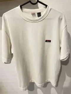 NANGA エコハイブリッド ボックスロゴ エンブロイダリーTシャツ