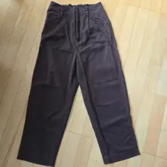 GLOBAL WORK ブラウン ワイドパンツ Lサイズ