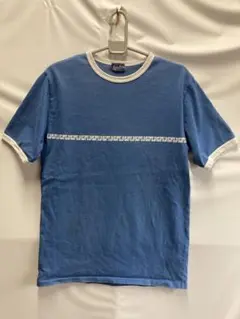 SLAP SHOT ロゴ入りリンガーTシャツ Lサイズ