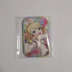 プロセカ　スクエア缶バッチ　鏡音リン