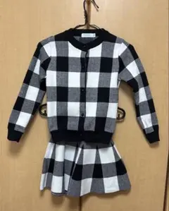 My dearest チェック柄セット 120 セットアップ フォーマル