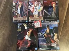 ONE PIECE（ワンピース ） フィギュア ゾロ シャンクス ウタ5セット