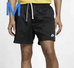 NIKE ブラック ウーブンショートパンツ