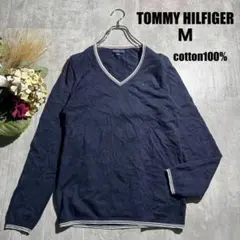 har 様　965 トミー ヒルフィガー　Vネックライン入ニット【M】アーガイル