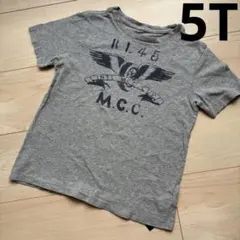 ラルフローレン グレー 半袖Tシャツ カットソー 5T 110cm