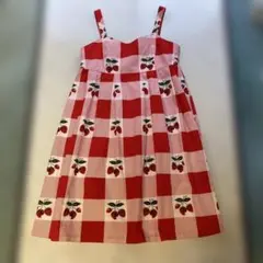 MILK チェックのストロベリーJSK レッドのサムネイル