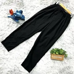 美品❗️【SA•RA•RI】カジュアルパンツ(M)黒 薄手