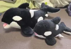 ♡*♡様 シャチのぬいぐるみ2体セットのサムネイル