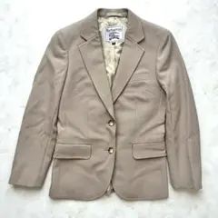 【美品】Burberrys テーラードジャケット シャドーホースロゴ　ベージュ