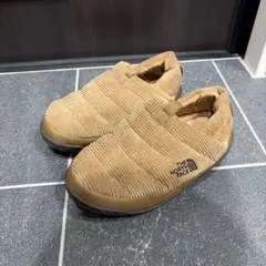 THE NORTH FACE コーデュロイ スリッポン ベージュ　25cm