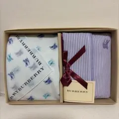 BURBERRY ハンカチティッシュケースセット