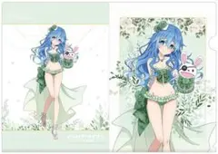 デート・ア・ライブⅤ カーテン魂 A4クリアファイル 四糸乃（水着ドレス）