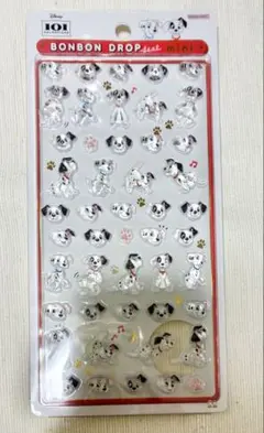 【正規品】101匹わんちゃん ボンボンドロップシールミニ