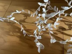 IKEA LEDライトチェーン　4m 全40球,室内用 電池式 ホワイトリーフ