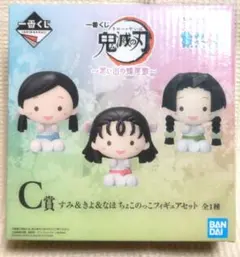 一番くじ　鬼滅の刃　思い出の蝶屋敷C賞ちょこのっこフィギュアセット