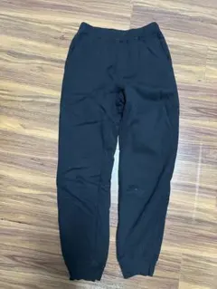 ユニクロ ボアスウェットパンツ 黒 160 キッズ
