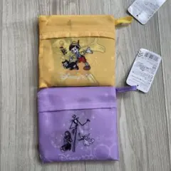 ディズニー　エコバッグ　ピノキオ　ジャック　2点セット
