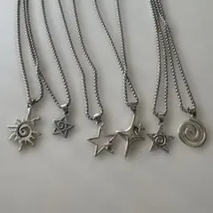 6点セット ネックレス y2k sol fti swag