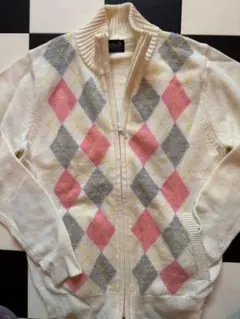 OPST アーガイル柄 ニットセーター M