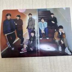 なにわ男子　Special Kiss 特典　クリアファイル