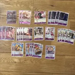 ワンピースカードゲーム　デッキパーツ　まとめ売り　ドフラミンゴ　ドンキホーテ