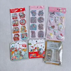 サンリオ　シール　５枚セット　オマケ付き！