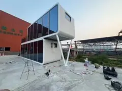 현대식 조립식 주택 대형 매장 게스트 하우스 임시 주택 건축 사무실