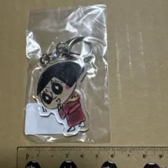 岸田劉生展　しりあがり寿　麗子像　キーホルダー