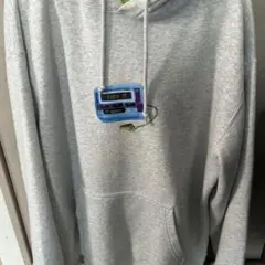 HUF グレー パーカー L