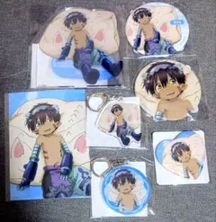 メイドインアビス 探窟家のくつろぎ タペストリー レグ、アクスタ 