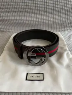 GUCCI インターロッキング シェリーライン ベルト 8706 - メルカリ