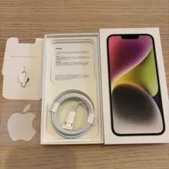 【空箱】Apple iPhone 14 ホワイト　本体なし