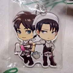 進撃の巨人 エレン リヴァイ アクリルキーホルダー