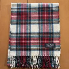 CONQUISTA チェック柄マフラー