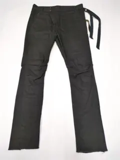 FAGASSENT（ファガッセン） ブラック スキニージーンズ ハイウエスト FAGASSENT】歩く場所“すべて”がステージになるロックスター