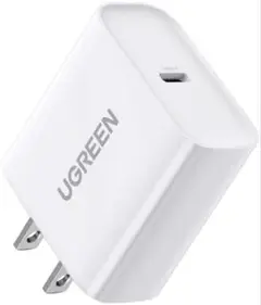 UGREEN 20W タイプc 充電器 PD3.0急速充電 ACアダプター