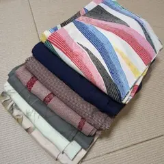 s*i様 3757 小紋着物まとめ売り7着！リメイク•お稽古用など☆