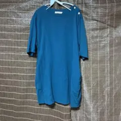 CROCODILE チュニック ブルー 3Lのサムネイル