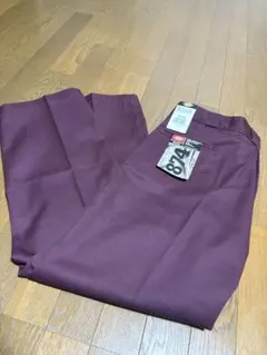 ディッキーズ 874 ワークパンツ マルーン ワイン　レッド w40✖︎32 春