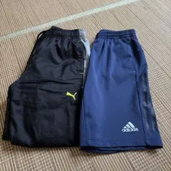 adidas PUMA 長ズボン ハーフパンツ セット売り