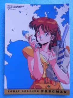 98 アニス・ファーム 超音戦士ボーグマン イラストコレクション 菊池