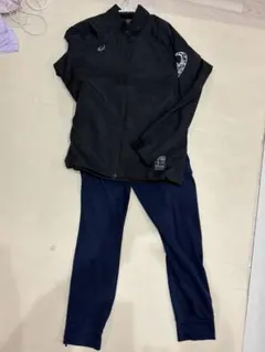 アシックス　ジャージ クロスジャケット　上下　セット