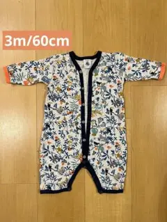 プチバトー　ロンパース 3m/60cm