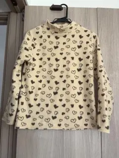 長袖　レディース　セーター　ネック　ハート　Mサイズ