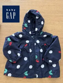 baby GAP さくらんぼ柄　ウィンドブレーカー