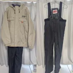 SPALDING スキーウェア メンズ LL ゴーグル・グローブ・ビーニー付き