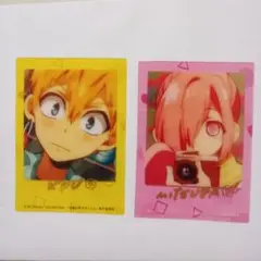 地縛少年花子くん ダイソー クリアカードセット 光＆ミツバ