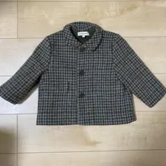 CARAMEL チェック柄コート サイズ2