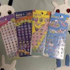 4枚セット たまごっちプチプチシール